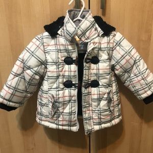 Baby puffer jacket.